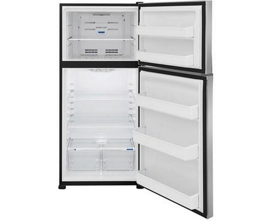 Frigidaire 30-Inch, 20.0 Cu. Ft. Freestanding Top Freezer Refrigerator With Eventemp™ Cooling System - FFHT2022AS