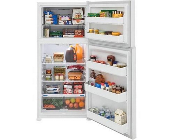 Frigidaire 30-Inch, 20.0 Cu. Ft. Freestanding Top Freezer Refrigerator With Eventemp™ Cooling System - FFHT2022AW