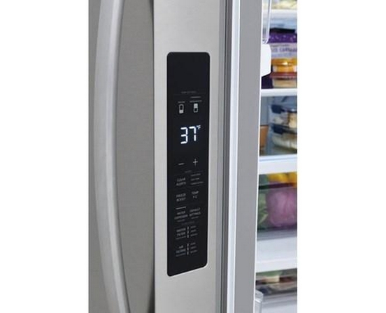 Frigidaire 36-Inch, 28.8 Cu. Ft. Freestanding French 3-Door Refrigerator With Ice Maker - FRFN2813AF