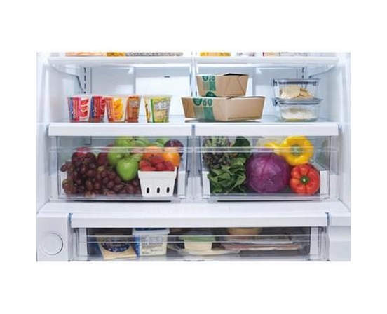 Frigidaire 36-Inch, 28.8 Cu. Ft. Freestanding French 3-Door Refrigerator With Ice Maker - FRFN2813AF