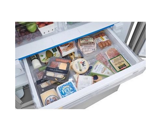 Frigidaire 36-Inch, 28.8 Cu. Ft. Freestanding French 3-Door Refrigerator With Ice Maker - FRFN2813AF