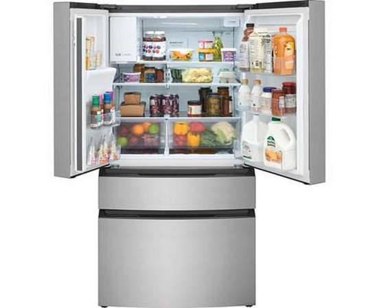 Frigidaire 36-Inch, 26.3 Cu. Ft. French 4-Door Refrigerator With External Water And Ice System - FRMS2733AV