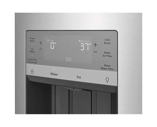 Frigidaire 36-Inch, 26.3 Cu. Ft. French 4-Door Refrigerator With External Water And Ice System - FRMS2733AV