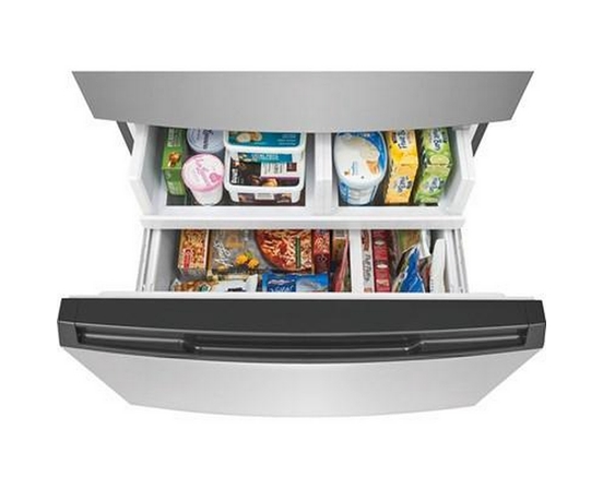 Frigidaire 36-Inch, 26.3 Cu. Ft. French 4-Door Refrigerator With External Water And Ice System - FRMS2733AV