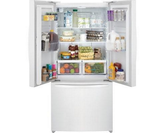 Frigidaire 17.6 Cu. Ft. Counter-Depth French 3-Door Refrigerator - FRFG1723AW