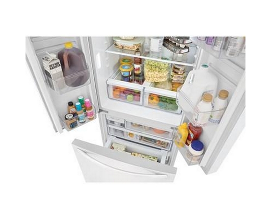 Frigidaire 17.6 Cu. Ft. Counter-Depth French 3-Door Refrigerator - FRFG1723AW