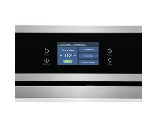 Frigidaire 30-Inch Double Electric Wall Oven With Fan Convection - FCWD3027AS