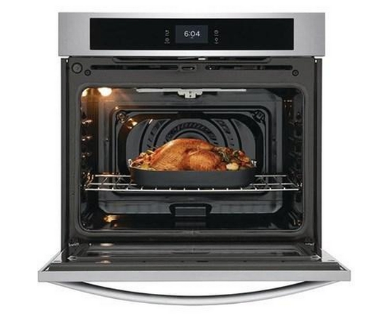 Frigidaire 30-Inch, 5.3 Cu.Ft. Built-In Single Wall Oven With Convection Technology - FCWS3027AS