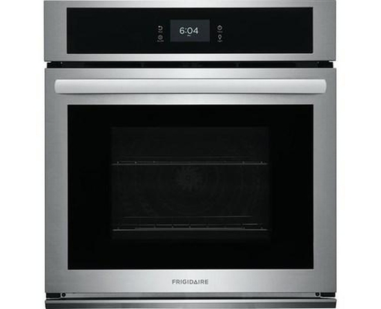 Frigidaire 27-Inch, 3.8 Cu. Ft. Built-In Single Wall Oven With Convection Technology - FCWS2727AS