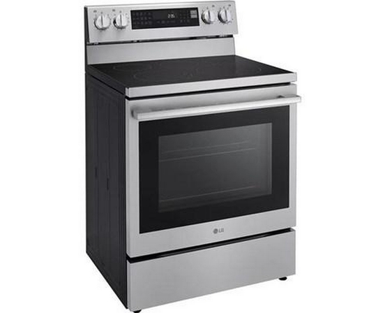 LG 30-Inch Smart Electric Range With Air Fry - LREN6325XE