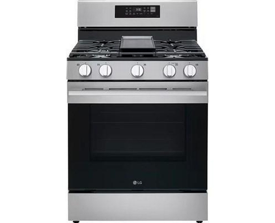 LG 30-Inch Smart Gas Range With Air Fry - LRGN6323Y