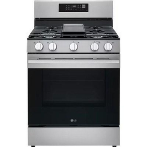 LG 30-Inch Smart Gas Range With Air Fry - LRGN6323Y