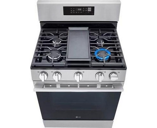 LG 30-Inch Smart Gas Range With Air Fry - LRGN6323Y