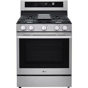 LG 30-Inch Smart Gas Range With Air Fry - LRGN6325X