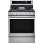 LG 30-Inch Smart Gas Range With Air Fry - LRGN6325X