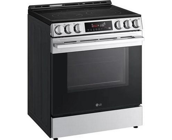 LG 30-Inch Smart Electric Slide-In Range With Air Fry - LSEL6333XE