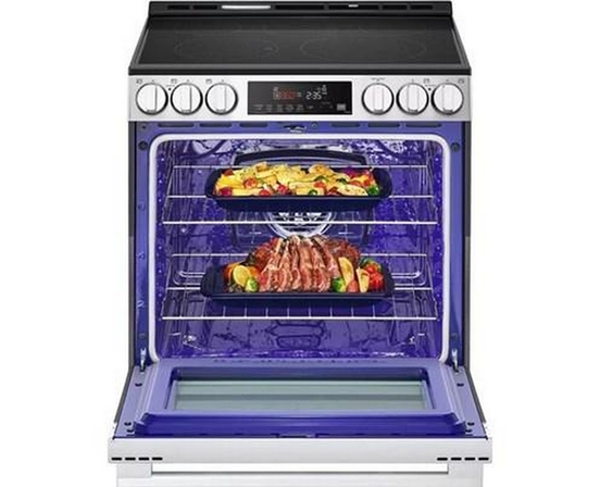 LG 30-Inch Smart Electric Slide-In Range With Air Fry - LSEL6333XE