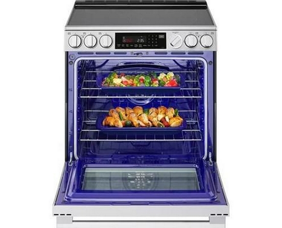 LG 30-Inch Slide-In Electric Range With Air Fry - LSEL6337XE