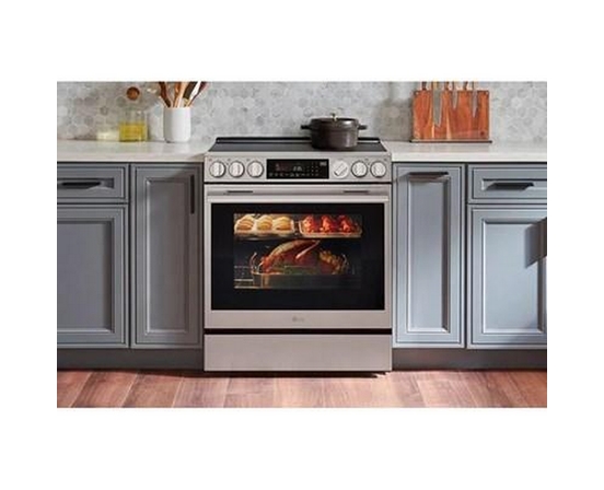 LG 30-Inch Slide-In Electric Range With Air Fry - LSEL6337XE