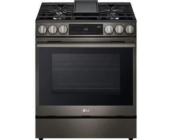 LG 30-Inch Slide-In Gas Range With Air Fry - LSGL6335Z