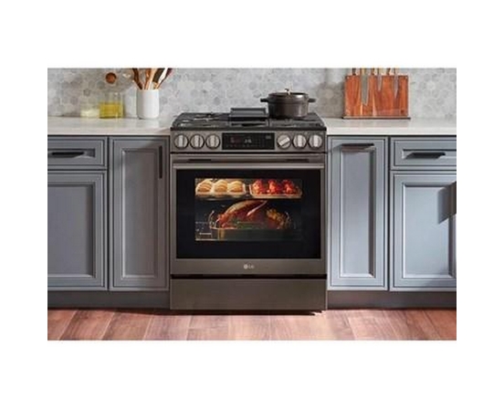LG 30-Inch Slide-In Gas Range With Air Fry - LSGL6335Z