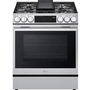 LG 30-Inch Slide-In Gas Range With Air Fry - LSGL6335X