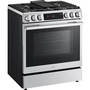 LG 30-Inch Slide-In Gas Range With Air Fry - LSGL6335X