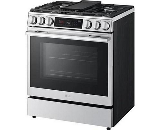 LG 30-Inch Slide-In Gas Range With Air Fry - LSGL6335X