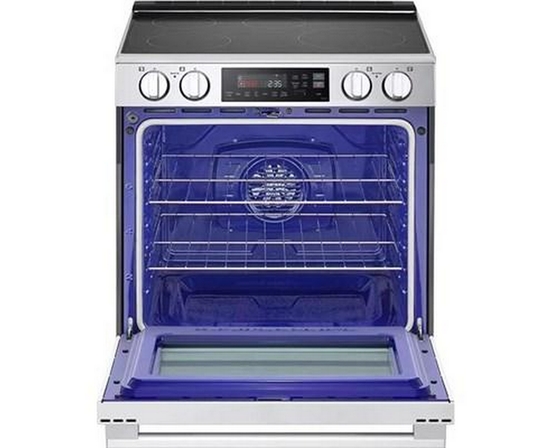 LG 6.3 Cu. Ft. Smart Induction Slide-In Range With Probake Convection® And Air Fry - LSIL6334XE