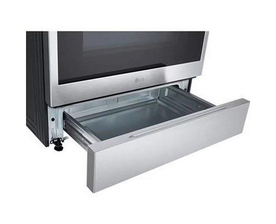 LG 6.3 Cu. Ft. Smart Induction Slide-In Range With Probake Convection® And Air Fry - LSIL6334XE