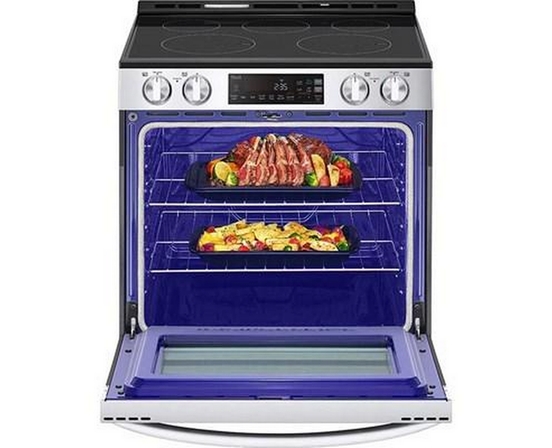 LG 30-Inch Slide-In Smart Electric Range With Wi-Fi -