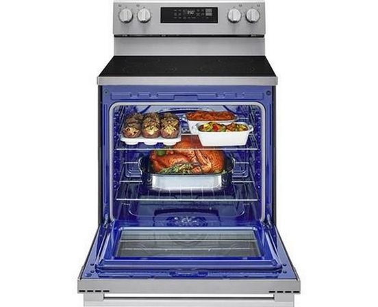 LG 30-Inch 6.3 Cu Ft. Electric Range With Probake Convection And Easyclean® - LREN6321YE