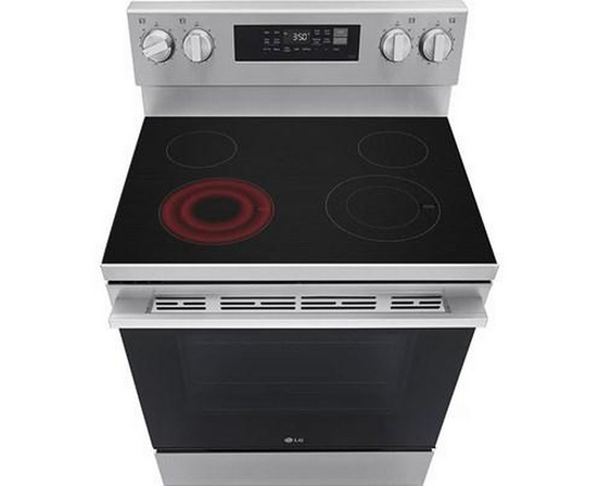 LG 30-Inch 6.3 Cu Ft. Electric Range With Probake Convection And Easyclean® - LREN6321YE