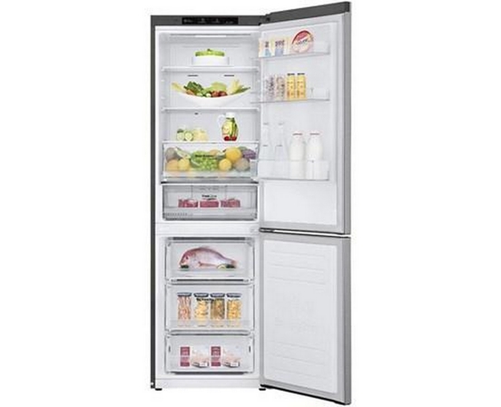 LG 24-Inch, 12 Cu.Ft. Counter-Depth Bottom-Freezer Refrigerator With Multi-Air Flow System - LBNC12231V