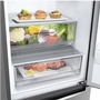 LG 24-Inch, 12 Cu.Ft. Counter-Depth Bottom-Freezer Refrigerator With Multi-Air Flow System - LBNC12231V