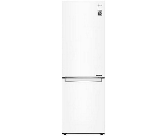 LG 24-Inch, 12 Cu.Ft. Counter-Depth Bottom-Freezer Refrigerator With Multi-Air Flow System - LBNC12231W