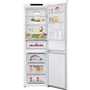 LG 24-Inch, 12 Cu.Ft. Counter-Depth Bottom-Freezer Refrigerator With Multi-Air Flow System - LBNC12231W