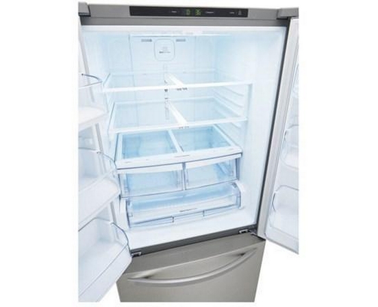 LG 30-Inch, 21.8 Cu.Ft. Freestanding French 3-Door Refrigerator With Smartdiagnosis™ Technology - LRFNS2200S