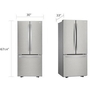 LG 30-Inch, 21.8 Cu.Ft. Freestanding French 3-Door Refrigerator With Smartdiagnosis™ Technology - LRFNS2200S