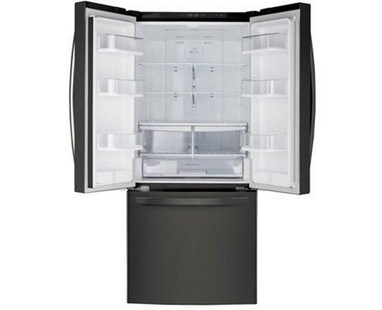 LG 30-Inch, 21.8 Cu.Ft. Freestanding French 3-Door Refrigerator With Smartdiagnosis™ Technology - LRFNS2200D