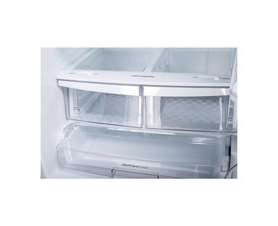 LG 30-Inch, 21.8 Cu.Ft. Freestanding French 3-Door Refrigerator With Smartdiagnosis™ Technology - LRFNS2200D