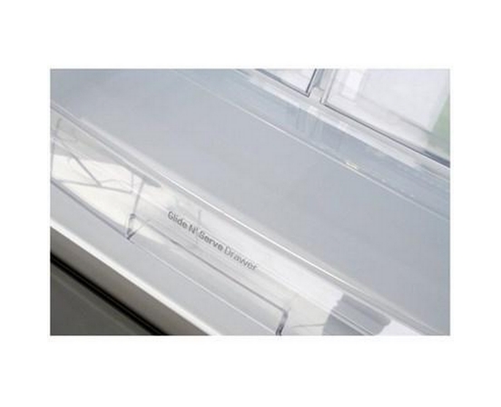 LG 30-Inch, 21.8 Cu.Ft. Freestanding French 3-Door Refrigerator With External Water Dispensing System - LRFWS2200S