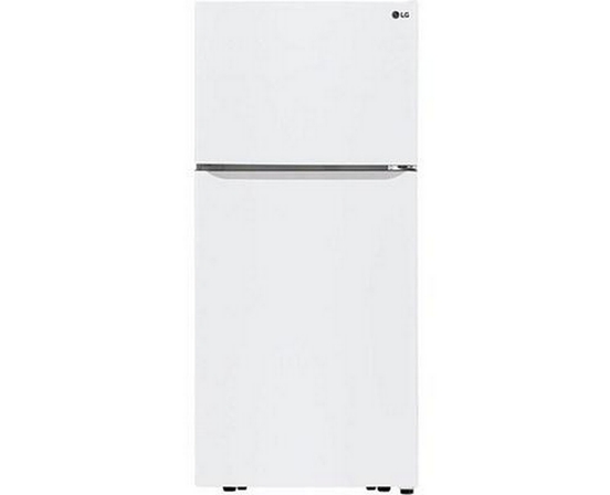LG 30-Inch, 20.2 Cu.Ft. Freestanding Top Freezer Refrigerator With Smart Diagnosis™ - LTCS20020W