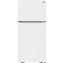 LG 30-Inch, 20.2 Cu.Ft. Freestanding Top Freezer Refrigerator With Smart Diagnosis™ - LTCS20020W