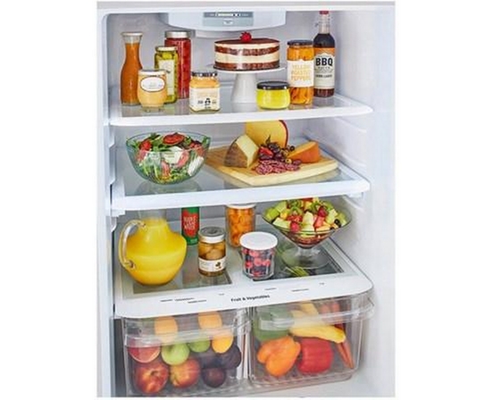 LG 30-Inch, 20.2 Cu.Ft. Freestanding Top Freezer Refrigerator With Smart Diagnosis™ - LTCS20020W