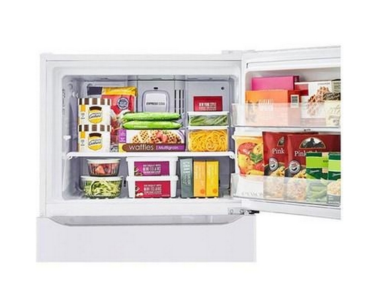 LG 30-Inch, 20.2 Cu.Ft. Freestanding Top Freezer Refrigerator With Smart Diagnosis™ - LTCS20020W