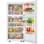 LG 30-Inch, 20.2 Cu.Ft. Freestanding Top Freezer Refrigerator With Smart Diagnosis™ - LTCS20020W