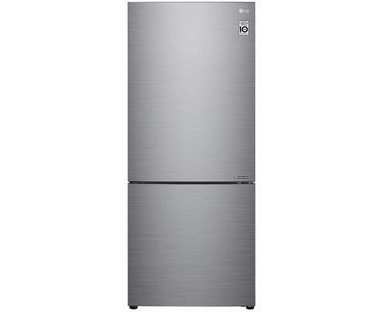 LG 28-Inch, 14.7 Cu.Ft. Counter-Depth Bottom Freezer Refrigerator With Multi-Air Flow Cooling - LBNC15251V