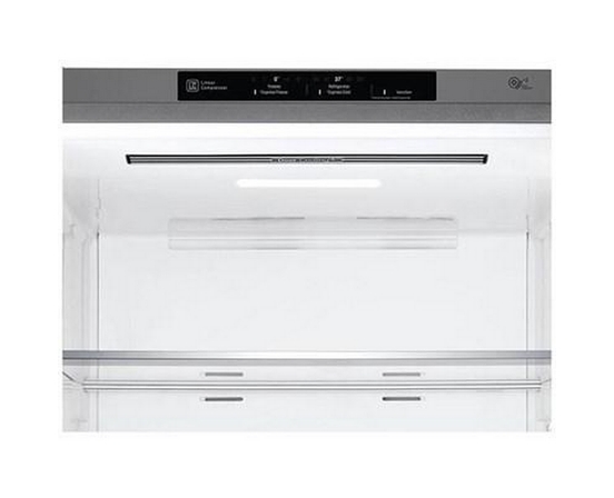 LG 28-Inch, 14.7 Cu.Ft. Counter-Depth Bottom Freezer Refrigerator With Multi-Air Flow Cooling - LBNC15251V