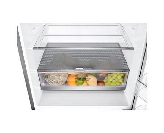 LG 28-Inch, 14.7 Cu.Ft. Counter-Depth Bottom Freezer Refrigerator With Multi-Air Flow Cooling - LBNC15251V
